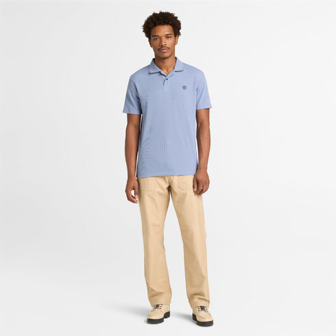 Wharf River Waffle Short Sleeve Polo