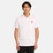 Timberland Mens Branded Collar Short Sleeve Polo in White