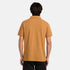 Timberland Mens Branded Collar Short Sleeve Polo in Brown