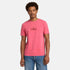 Timberland Mens Garment Dyed Short Sleeve Tee in Red