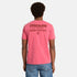 Timberland Mens Garment Dyed Short Sleeve Tee in Red