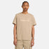 Timberland Mens Outlined Graphic Ss Tee in Beige