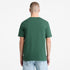 Timberland Mens Front Graphic Shortsleeve Tee in Green