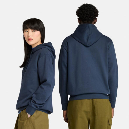 Men's Emboridered Logo Brushback Hoodie
