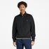 Men's Chest Logo Brushback 1/4 Zip Sweatshirt