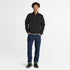 Men's Chest Logo Brushback 1/4 Zip Sweatshirt