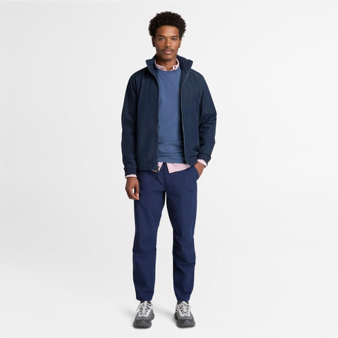 Timberland Mens Ls Seersucker Striped Shirt (Regular) in Red