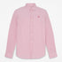 Timberland Mens Ls Seersucker Striped Shirt (Regular) in Red