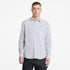 Timberland Mens Ls Seersucker Striped Shirt (Regular) in Blue