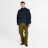 Timberland Mens Wool Blend Shacket - Shirt in Dark Blue