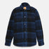 Timberland Mens Wool Blend Shacket - Shirt in Dark Blue