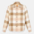 Timberland Mens High Pile Lined Overshirt in Natural