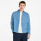 Timberland Mens Denim Shirt in Light Blue