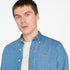 Timberland Mens Denim Shirt in Light Blue