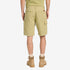 Timberland Mens Brookline Cotton Linen Cargo Short in Green