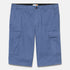 Timberland Mens Brookline Twill Cargo Short in Blue