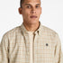 Timberland Mens Solucell Gingham Shirt in Natural