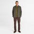 Timberland Mens Solucell Gingham Shirt in Dark Green