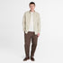 Timberland Mens Solucell Plaid Shirt in Natural