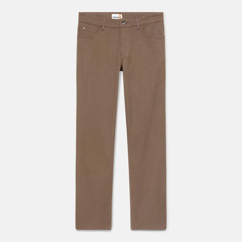 Timberland Mens 5 Pockets Pant - Pants in Medium Brown