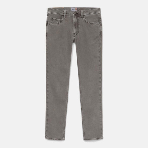 Timberland Mens 5 Pocket Washed - Jeans in Charcoal