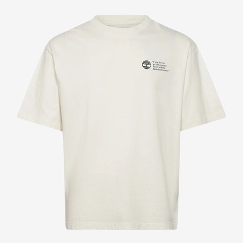Timberland Mens Archive Boot Tee in White