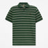 Timberland Mens Millers River 4 Rows Stripes Short Sleeve Polo in Green