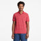 Timberland Mens Millers River 4 Rows Stripes Short Sleeve Polo