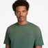 Timberland Mens Sunfaded Back Tree Logo Graphic Hw Tee in Green