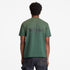 Timberland Mens Sunfaded Back Tree Logo Graphic Hw Tee in Green