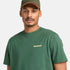 Timberland Mens Magnet Back Graphic Tee in Green