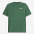 Timberland Mens Magnet Back Graphic Tee in Green