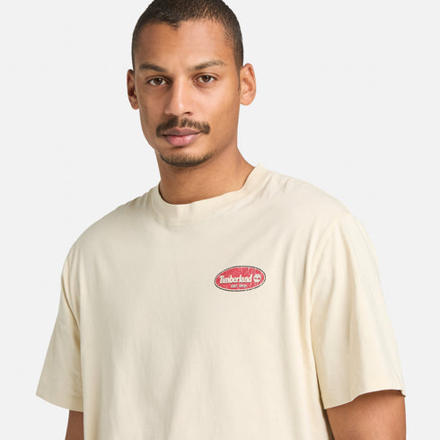 Gas Station Back Graphic Tee