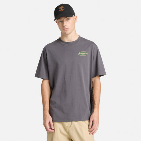Gas Station Back Graphic Tee