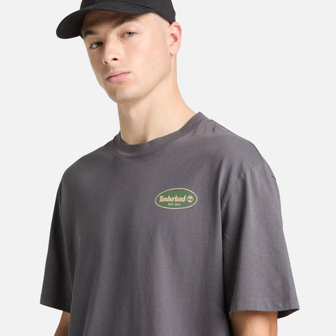 Gas Station Back Graphic Tee