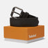 Men's 35Mm Nubuck Belt With Vertical Cuts
