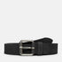 Men's 35Mm Nubuck Belt With Vertical Cuts