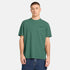 Timberland Mens Rugged Active Gear Back Graphic Tee in Green