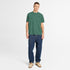 Timberland Mens Rugged Active Gear Back Graphic Tee in Green