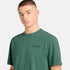 Timberland Mens Rugged Active Gear Back Graphic Tee in Green
