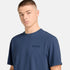 Timberland Mens Rugged Active Gear Back Graphic Tee in Blue