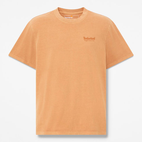 Timberland Mens Rugged Active Gear Back Graphic Tee in Brown