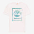 Timberland Mens Water Stack Logo Short Sleeve Tee in White