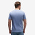Timberland Mens Water Stack Logo Short Sleeve Tee in Blue