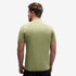 Timberland Mens Water Stack Logo Short Sleeve Tee in Green
