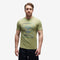 Timberland Mens Water Stack Logo Short Sleeve Tee in Green