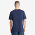 Timberland Mens Tree Logo Lake House Graphic Tee in Blue
