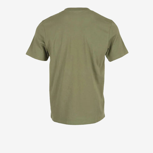 Timberland Mens Tree Logo Lake House Graphic Tee in Green