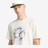 Timberland Mens Tree Logo Lake House Graphic Tee in White