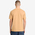 Timberland Mens Tree Logo Lake House Graphic Tee in Brown